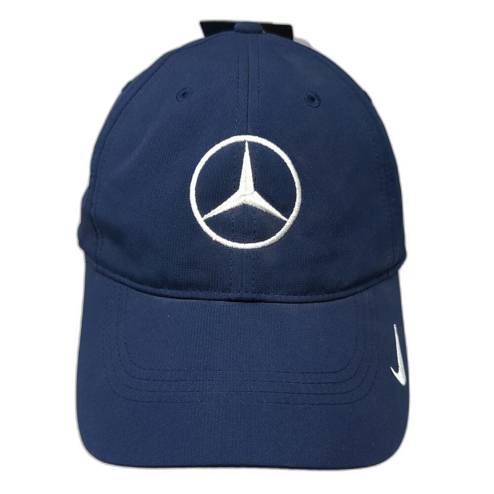 Nike Mercedes Benz Dri-FIT Blue Baseball Cap Adjustable Strapback Hat